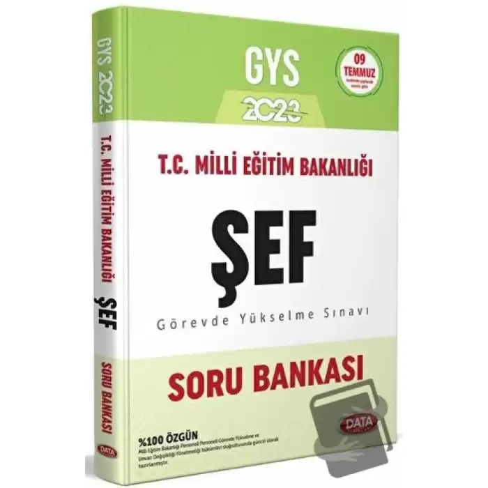 Milli Eğitim Bakanlığı Şef GYS Soru Bankası