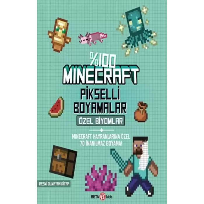 Minecraft Pikselli Boyama - Özel Biyomlar