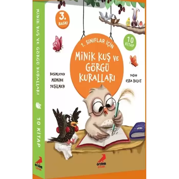 Minik Kuş ve Görgü Kuralları 10 Kitap Set