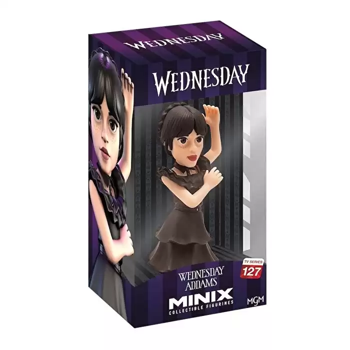 Minix Balo Elbiseli Wednesday Koleksiyon Figürü Mnx59000