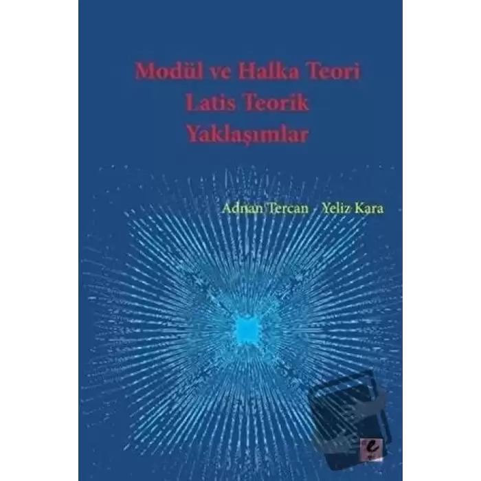 Modül ve Halka Teori Latis Teorik Yaklaşımlar