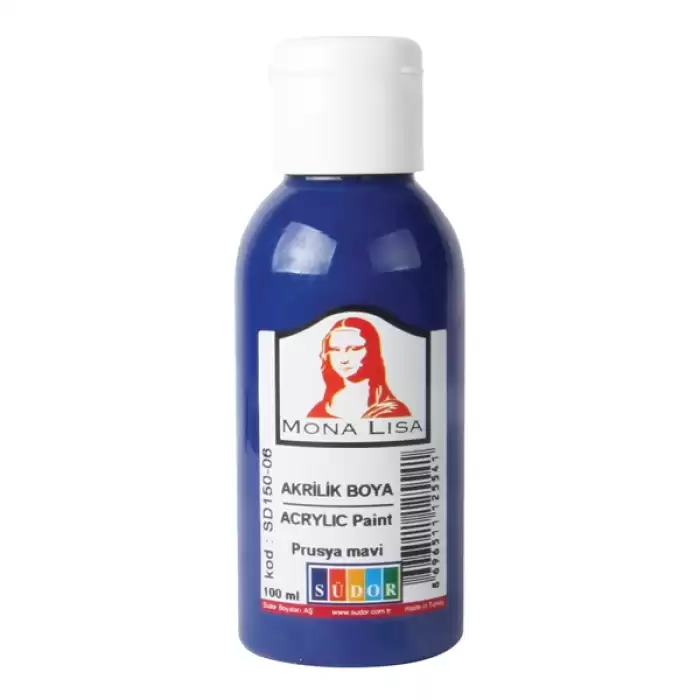 Mona Lisa Akrilik Boya 70 Ml Prusya Mavi Sd150-06 - 12li Paket