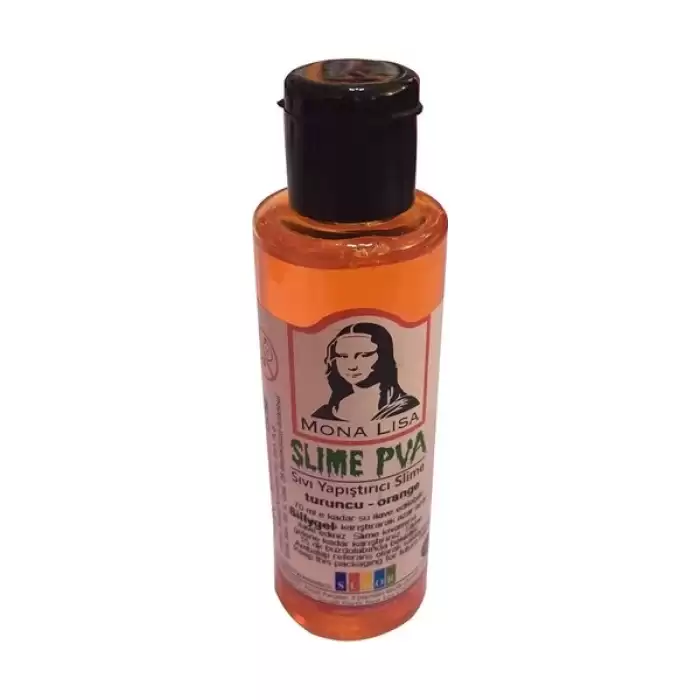 Mona Lisa Sıvı Yapıştırıcı Slime 70 Ml Turuncu Sl01-9 - 12li Paket