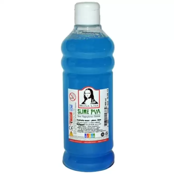 Mona Lisa Sıvı Yapıştırıcı Slime 500 Ml Fosforlu Mavi Sl05-13
