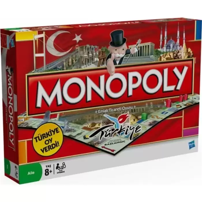 Monopoly Türkiye Kutu Oyunu 01610