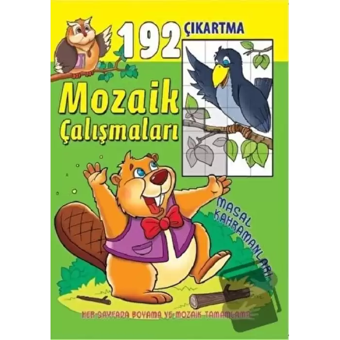 Mozaik Çalışmaları 192 Çıkartma - Masal Kahramanları