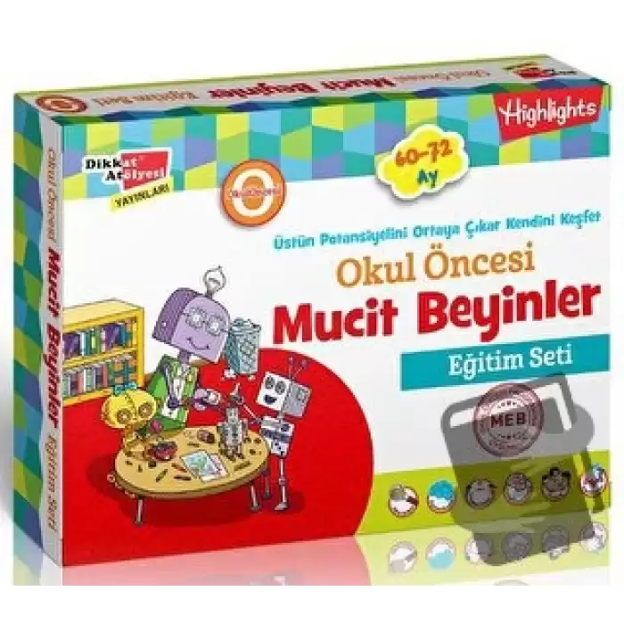 Mucit Beyinler Eğitim Seti 60-72 Ay