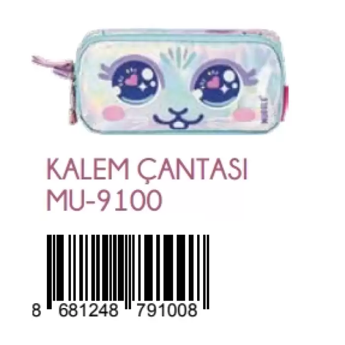 Muggle Kalem Çantası Bunny Koleksiyonu Mu-9100