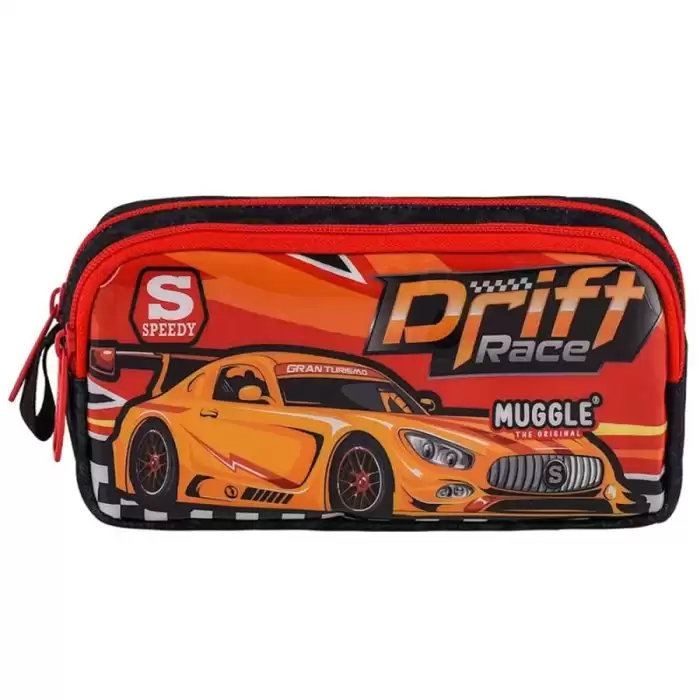 Muggle Kalem Çantası Drift Car Siyah Mu-9536