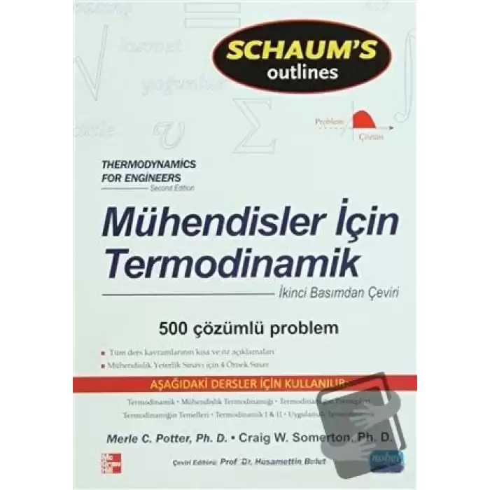 Mühendisler İçin Termodinamik / Thermodynamics for Engineers