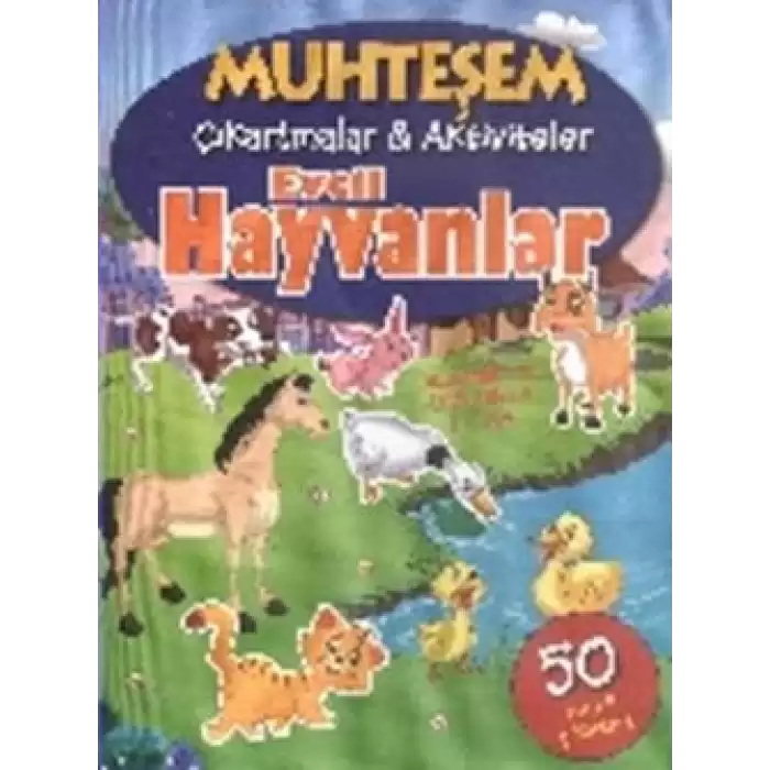 Muhteşem Çıkartmalar ve Aktiviteler : Evcil Hayvanlar