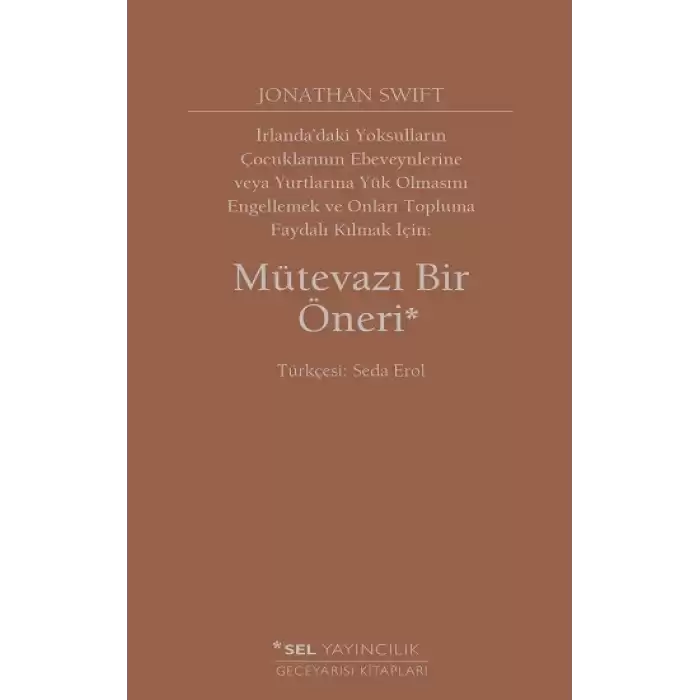 Mütevazı Bir Öneri