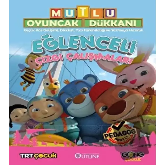 Mutlu Oyuncak Dükkanı - Eğlenceli Çizgi Çalışmaları