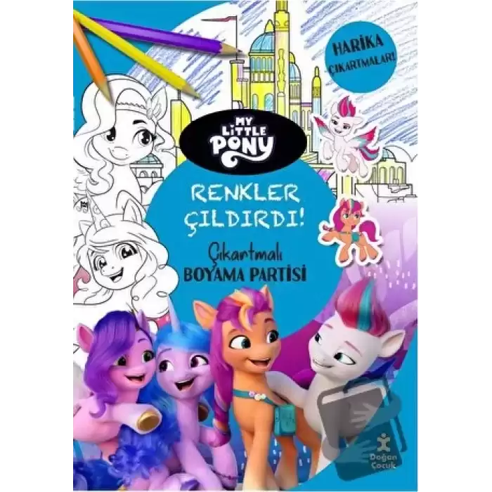 My Little Pony - Renkler Çıldırdı! Çıkartmalı Boyama Partisi