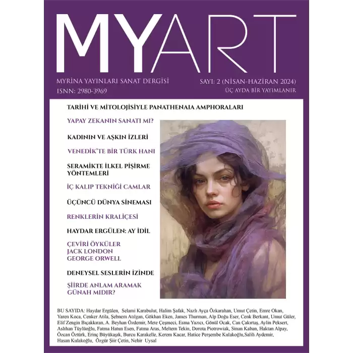 MYART-2  Myrina Yayınları Sanat Dergisi