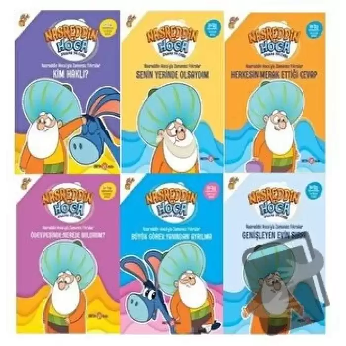 Nasreddin Hocayla Zamansız Fıkralar Serisi (6 Kitap Takım)