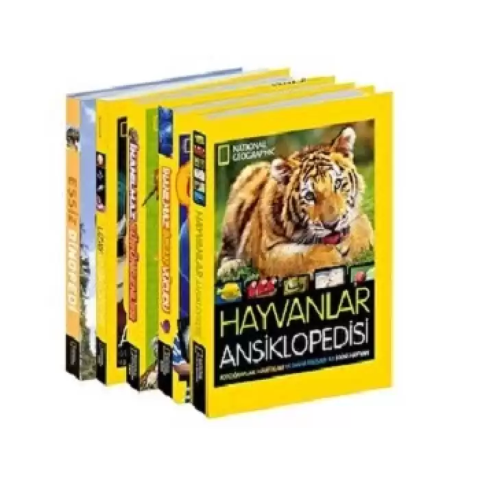 National Geographic Kids Dev Ansiklopedi Seti 5 Kitap