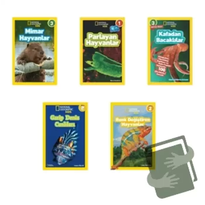 National Geographic Kids Olağanüstü Hayvanlar Seti 5 Kitap