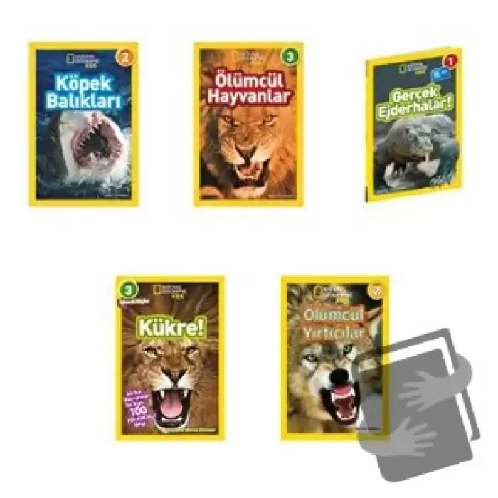 National Geographic Kids Ölümcül Hayvanlar Seti 5 Kitap