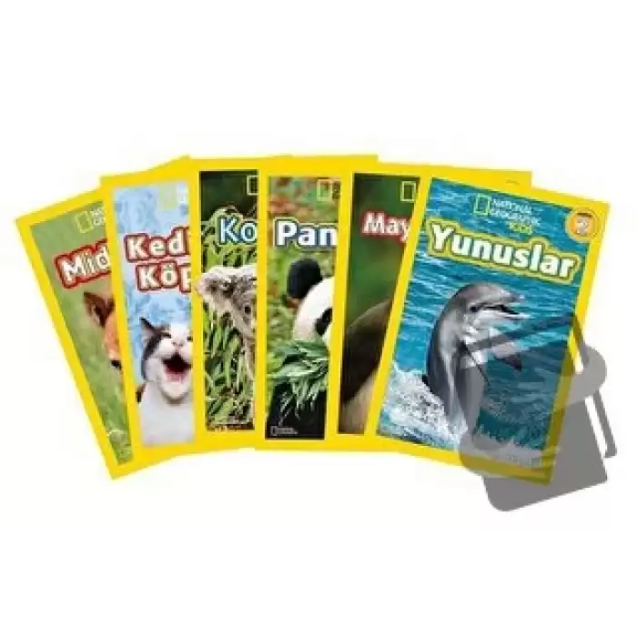 National Geographic Kids - Sevimli Hayvanlar Seti 6 Kitap