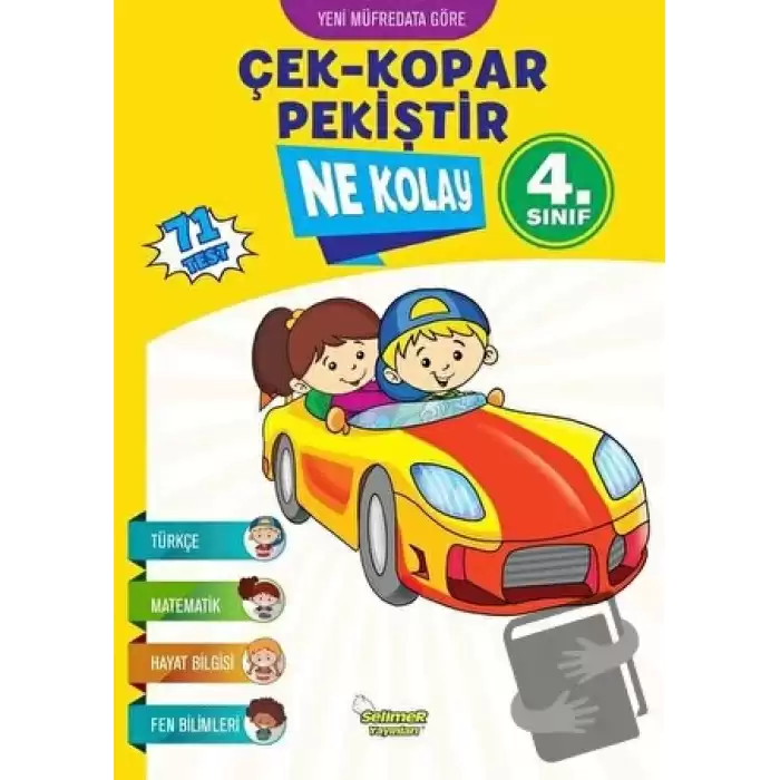 Ne Kolay 4. Sınıf Çek - Kopar - Pekiştir (71 Test)