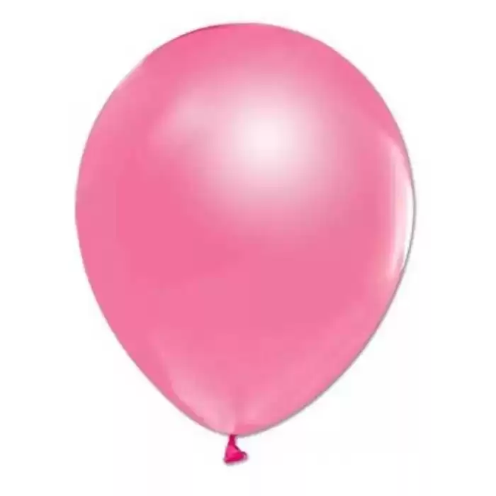 Nedi Balon Metalik Pembe 100 Lü