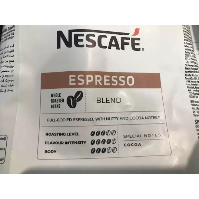 Nescefa Espresso 1000Gr (1Kg) Çekirdekli Kahve 12505166