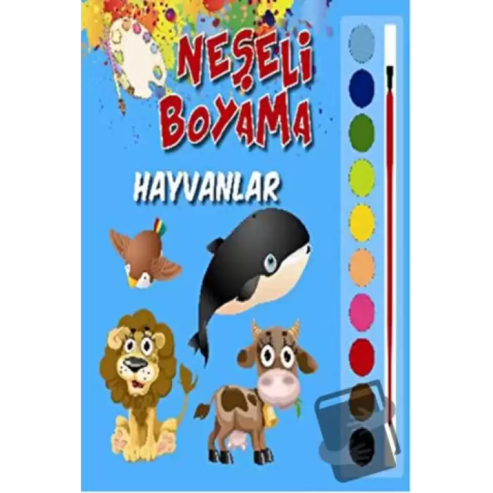 Neşeli Boyama - Hayvanlar