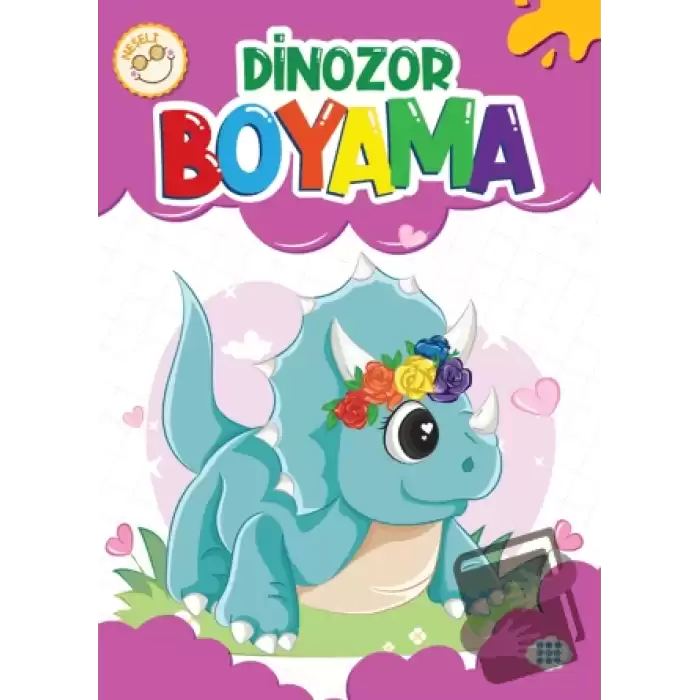 Neşeli Dinozor Boyama