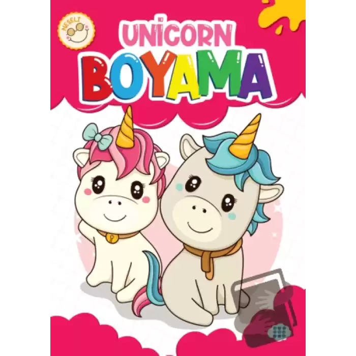 Neşeli Unicorn Boyama