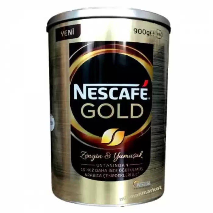 Nestle Nescafe Gold Teneke Signature 900Gr 12456216