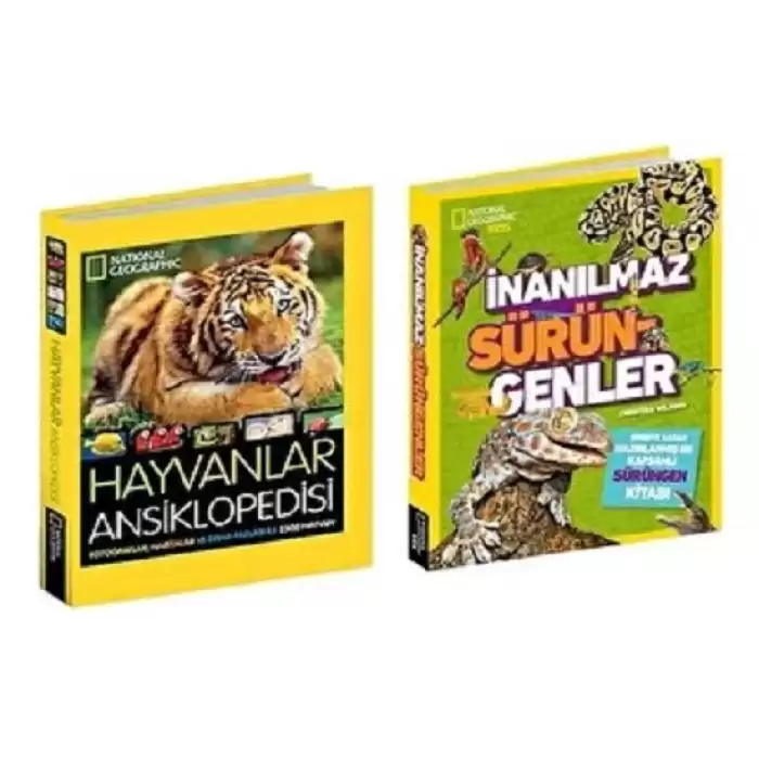 NG Kids Hayvanlar Ansiklopedi Seti 2 Kitap