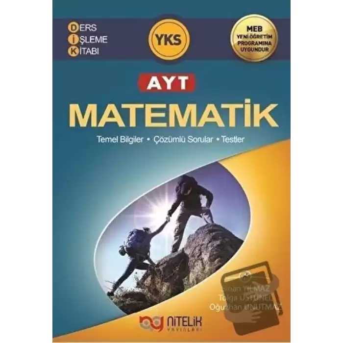 Nitelik YKS AYT Matematik Ders İşleme Kitabı