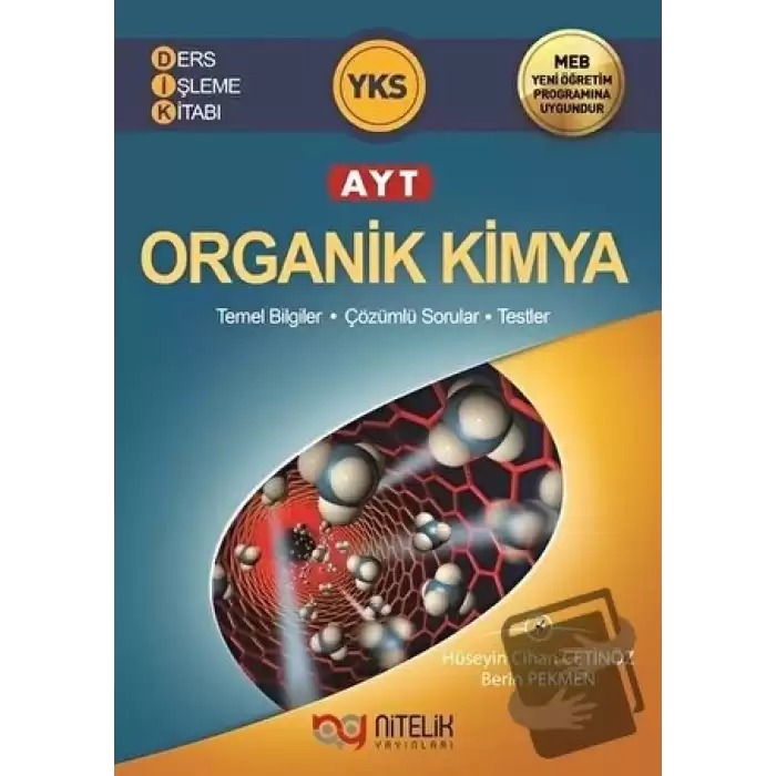 Nitelik YKS AYT Organik Kimya Ders İşleme Kitabı