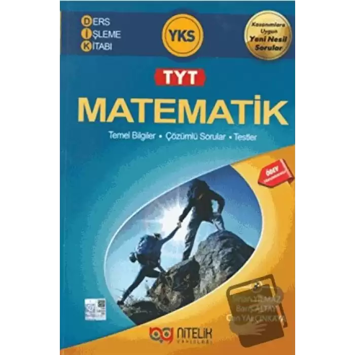 Nitelik YKS TYT Matematik Ders İşleme Kitabı