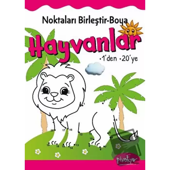 Noktaları Birleştir-Boya Hayvanlar-1’den 20’ye