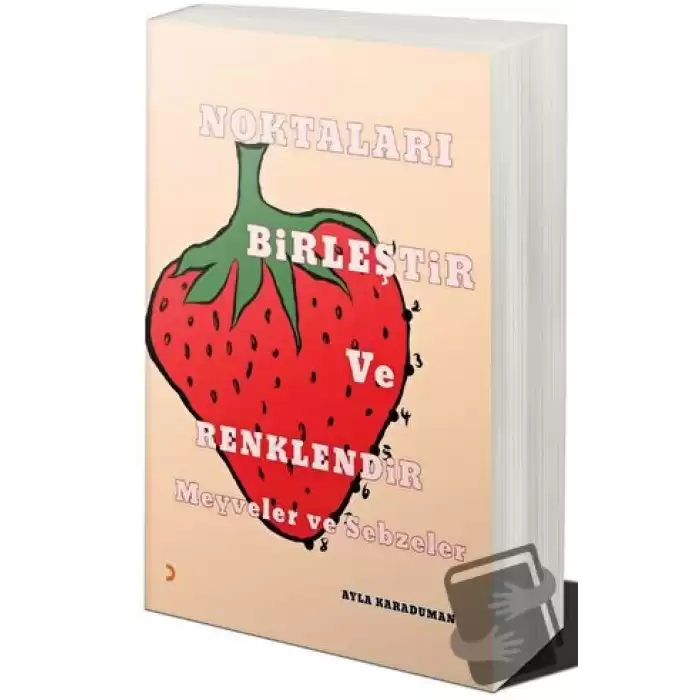 Noktaları Birleştir ve Renklendir: Meyve ve Sebzeler