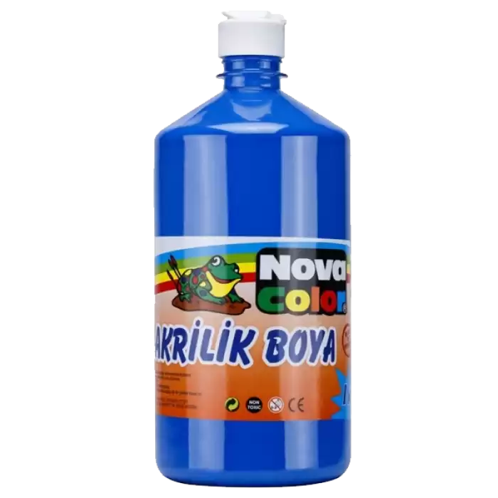 Nova Color Akrilik Boya 1 Kg Mavi Nc-223