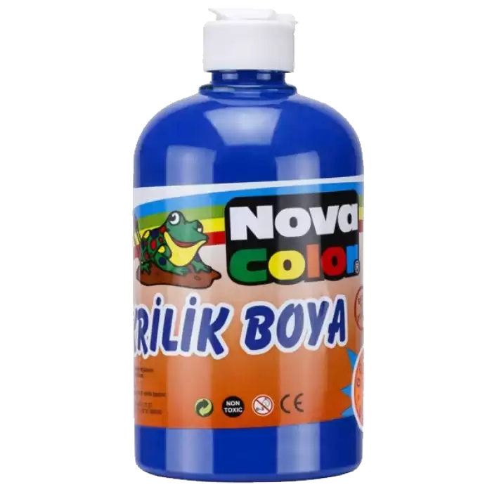 Nova Color Akrilik Boya 500 Gr Mavi Nc-383