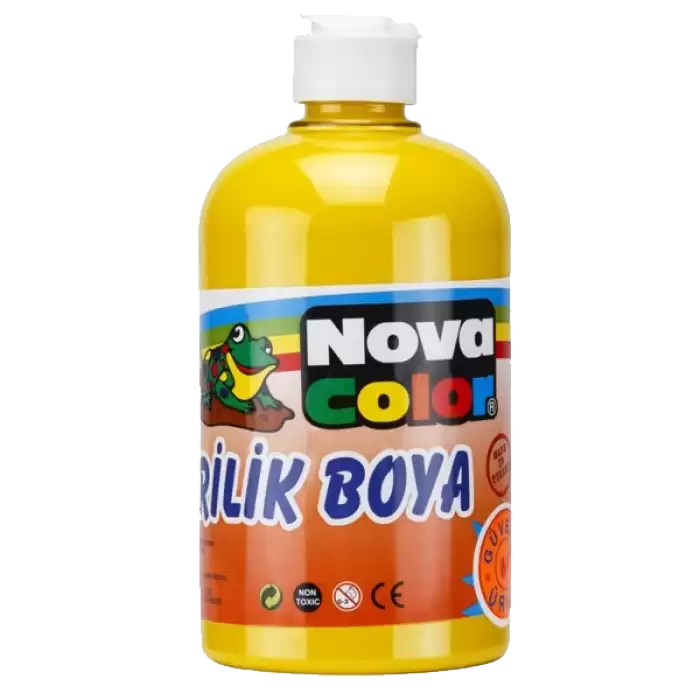 Nova Color Akrilik Boya 500 Gr Sarı Nc-381