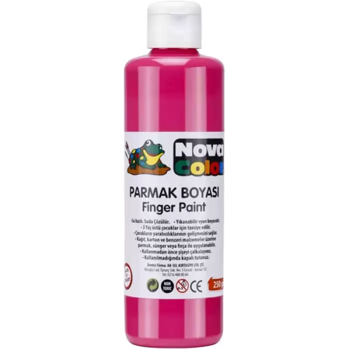 Nova Color Parmak Boyası Pembe 250 Gr Nc-447