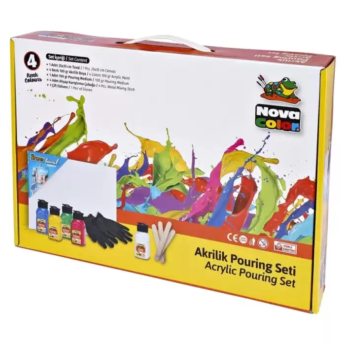 Nova Color Pouring Set Tropikal Nc-2512