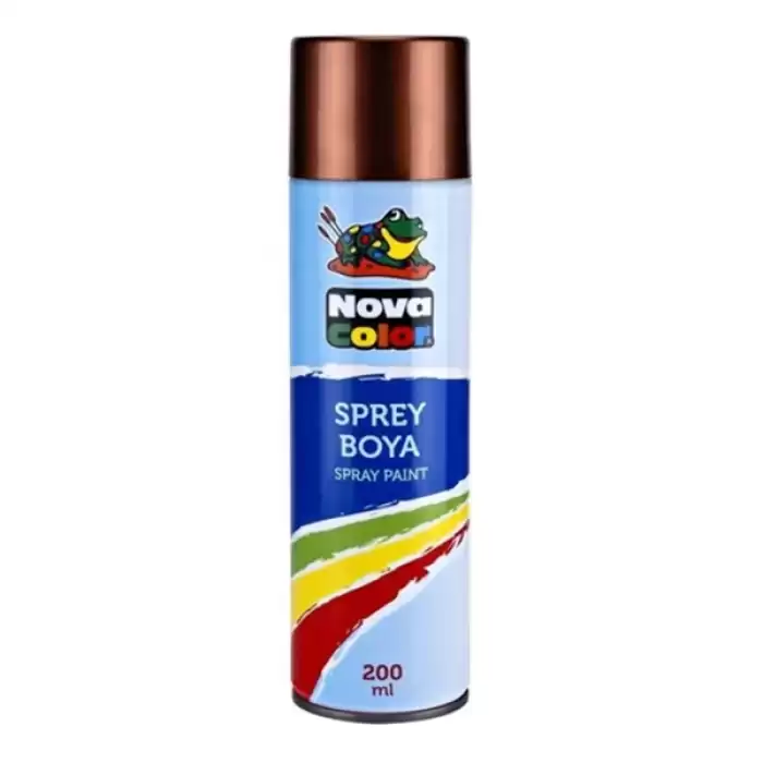 Nova Color Sprey Boya 200 Ml Bakır Nc-813