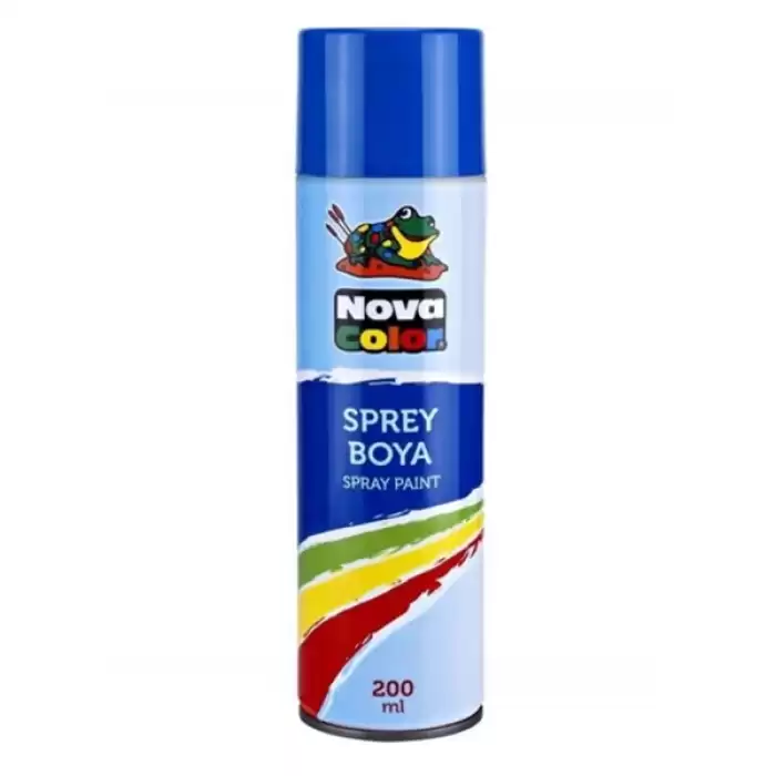 Nova Color Sprey Boya 200 Ml Mavi Nc-802