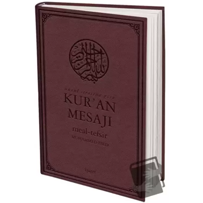 Nüzul Sırasına Göre Kuran Mesajı Meal - Tefsir (Mushaflı Arapça Metinli Orta Boy) (Ciltli)