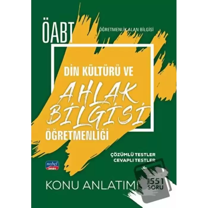 ÖABT Din Kültürü ve Ahlak Bilgisi Öğretmenliği - Öğretmenlik Alan Bilgisi - Konu Anlatımı