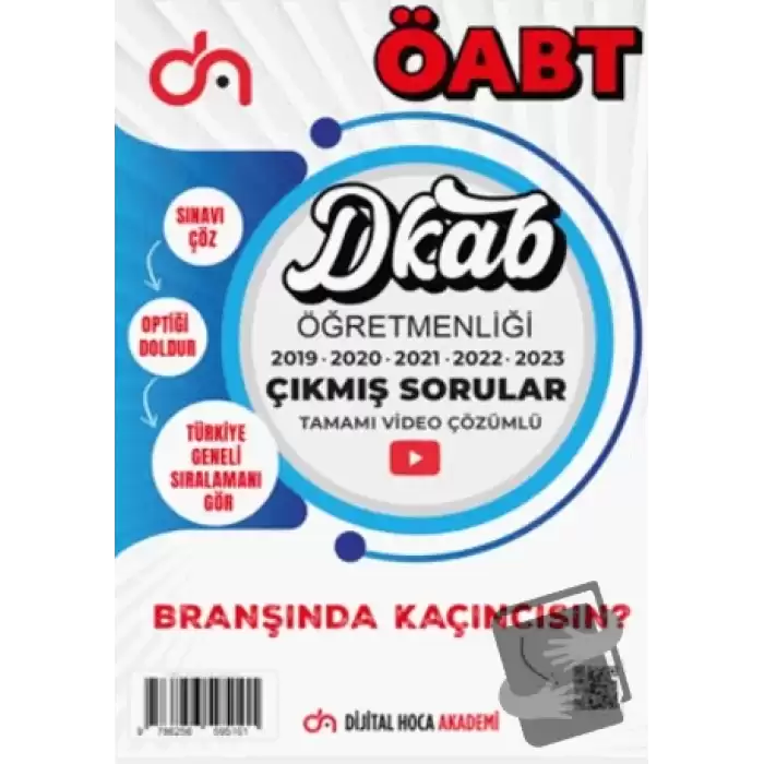 ÖABT DKAB Son Beş Yıl Çıkmış Sorular Tamamı Video Çözümlü