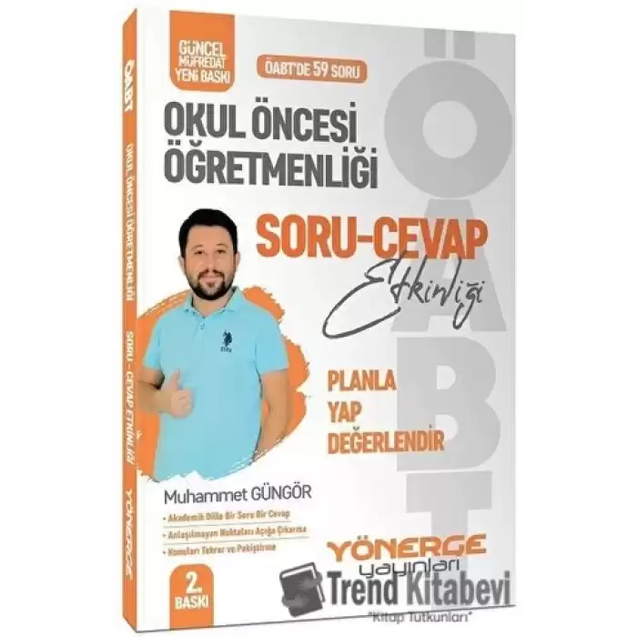 ÖABT Okul Öncesi Öğretmenliği Soru Cevap Etkinliği