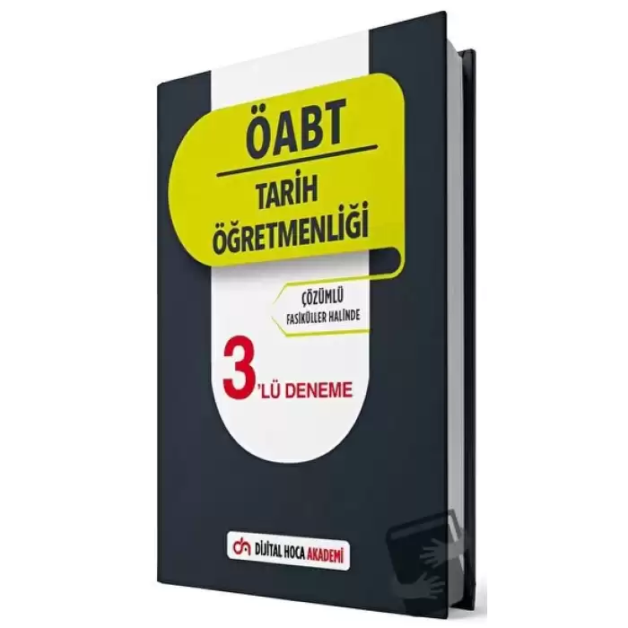 ÖABT Tarih Öğretmenliği Çözümlü 3’lü Deneme