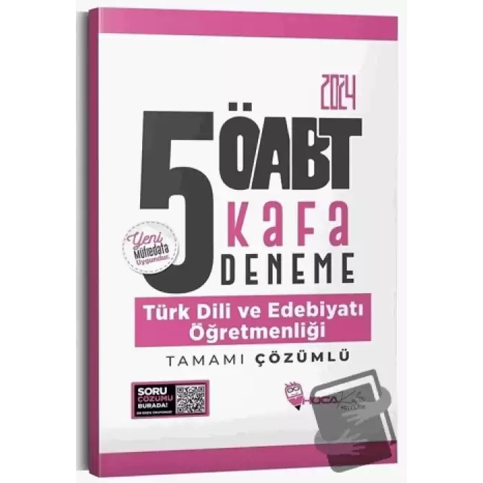 ÖABT Türk Dili ve Edebiyatı Öğretmenliği 5 Kafa Deneme Çözümlü